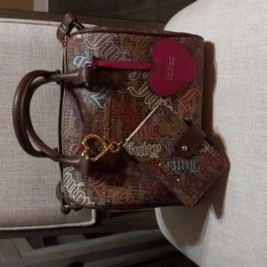 Juicy Couture handbag and matching wallet